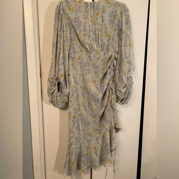 Long Sleeve asymmetrical o.p.t dress. - Picture 2 of 7